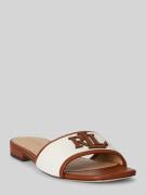 Lauren Ralph Lauren Slipper aus echtem Leder in Camel, Größe 36