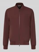 CINQUE Regular Fit Bomberjacke mit Stehkragen Modell 'Rapid' in Bordea...