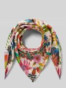 Codello Seidentuch aus reiner Seide mit floralem Allover-Print in Grue...