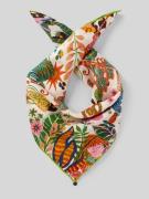 Codello Seidentuch mit floralem Motiv-Print Modell 'Nicki' in Gruen, G...