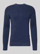 Casual Friday Slim Fit Pullover in Strick-Optik Modell 'Nordin' in Mar...