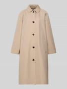 Jake*s Collection Taillierter Trenchcoat in Ecru, Größe 32