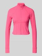 Fabletics Slim Fit Jacke mit Stehkragen Modell 'Storm' in Pink, Größe ...