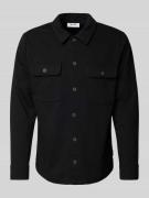 Only & Sons Regular Fit Hemdjacke mit leichtem Strukturmuster Modell '...