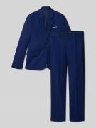 Standar Slim Fit Anzug mit Viskose-Anteil in Marine, Größe 140