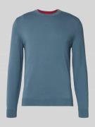 HUGO Regular Fit Strickpullover aus reine Baumwolle Modell 'SAN CASSIU...