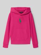 Polo Ralph Lauren Teens Regular Fit Hoodie aus Baumwoll-Mix in Pink, G...