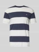 Gant Regular Fit T-Shirt mit Logo-Print Modell 'BAR' in Offwhite, Größ...