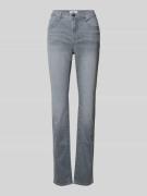 Brax Slim Fit Jeans mit 5-Pocket-Design Modell 'Mary' in Hellgrau, Grö...