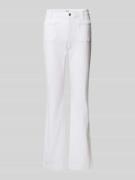 Brax Flared Fit Jeans mit Flecht-Detail Modell 'Mary' in Weiss, Größe ...