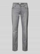 Brax Slim Fit Jeans mit 5-Pocket-Design Modell 'Chuck' in Hellgrau, Gr...
