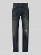 BOSS Orange Slim Fit Jeans aus Baumwoll-Mix Modell 'DELAWARE BO IMAGE'...