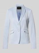 s.Oliver BLACK LABEL Regular Fit Blazer aus Viskose-Mix in Bleu, Größe...
