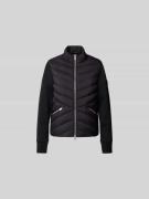 Moose Knuckles Steppjacke mit Reißverschlusstaschen in Black, Größe L