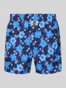 Deal Boxershorts aus reiner Baumwolle Modell 'Blume' in Marine, Größe ...