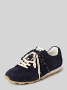 Marc O'Polo Low Top Sneaker aus Veloursleder-Mix Modell 'FABIANA 4B' i...