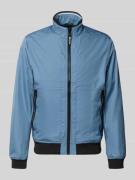 MCNEAL Regular Fit Jacke mit Stehkragen in Blau, Größe L