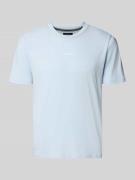 Replay Regular Fit T-Shirt mit Logo-Print in Hellblau, Größe L