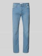 Jack & Jones Straight Fit Jeans im 5-Pocket-Design Modell 'Clark' in H...