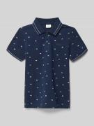 s.Oliver RED LABEL Regular Fit Poloshirt aus reiner Baumwolle in Marin...