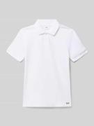 s.Oliver RED LABEL Regular Fit Poloshirt aus reiner Baumwolle in Weiss...
