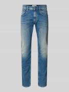 Replay Slim Fit Jeans im 5-Pocket Design Modell 'Anbass' in Jeansblau,...