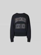 Anine Bing Sweatshirt aus reiner Baumwolle in Black, Größe L