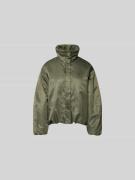 Anine Bing Oversized Jacke mit Abdeckleiste in Khaki, Größe XS