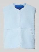 JJXX Relaxed Fit Weste in Teddy-Optik Modell 'Vera' in Hellblau, Größe...