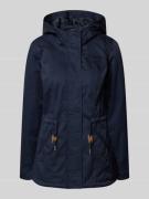Only Regular Fit Parka mit Baumwoll-Anteil Modell 'LORCA' in Marine, G...