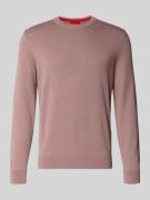 HUGO Regular Fit Strickpullover aus reine Baumwolle Modell 'SAN CASSIU...