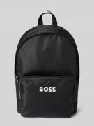 BOSS Rucksack mit verstellbaren Riemen Modell 'CATCH_3.0' in Black, Gr...