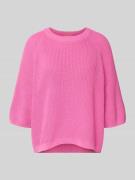 JJXX Oversized Strickpullover aus reiner Baumwolle Modell 'MARGE' in R...