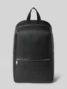 BOSS Rucksack aus echtem Rindsleder Modell 'DAXTER' in Black, Größe 1
