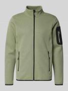 Icepeak Regular Fit Fleecejacke mit Stehkragen Modell 'BREDSTEDT' in S...