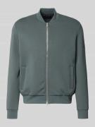 Marc O'Polo Regular Fit Bomberjacke aus Baumwoll-Mix in Oliv, Größe L