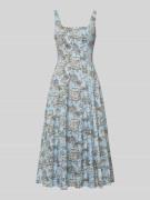 Staud Regular Fit Kleid mit floralem Allover-Print Modell 'Wells' in H...