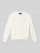 Polo Ralph Lauren Teens Regular Fit Pullover aus reiner Baumwolle in E...