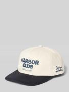 Drykorn Cap mit Print und Stitching Modell 'JANORA' in Dunkelblau, Grö...