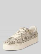 Tamaris Low Top Sneaker in Schlangenleder-Optik Modell 'Snake' in Beig...