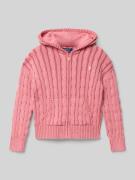 Polo Ralph Lauren Teens Regular Fit Strickjacke aus reiner Baumwolle i...