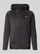 PUMA PERFORMANCE Regular Fit Trainingsjacke mit Logo-Print in Black, G...