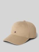 Tommy Hilfiger Basecap aus reiner Baumwolle in Beige, Größe 1