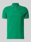 Polo Ralph Lauren Slim Fit Poloshirt aus reiner Baumwolle in Gruen, Gr...