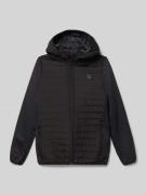Jack & Jones Jacke mit Steppnähten und Reißverschluss in Black, Größe ...