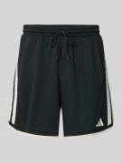 adidas Sportswear Shorts mit elastischem Bund und Kordelzug in Black, ...