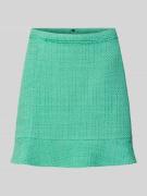 Marc Cain Minirock in Bouclé-Optik in Gruen, Größe 36