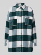 Noisy May Hemdbluse mit Brusttaschen Modell 'FLANNY' in Black, Größe X...