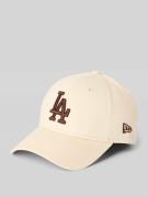 New Era Cap mit Stitchings in Beige, Größe 1