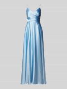 Jake*s Cocktail Abendkleid in Wickel-Optik in Sky, Größe 32